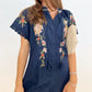 Evermore Embroidered Romper