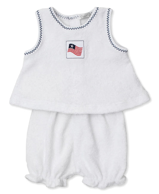 Star spangled spirit sunsuit set 10006I