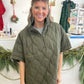 Stand Up Quilted Poncho