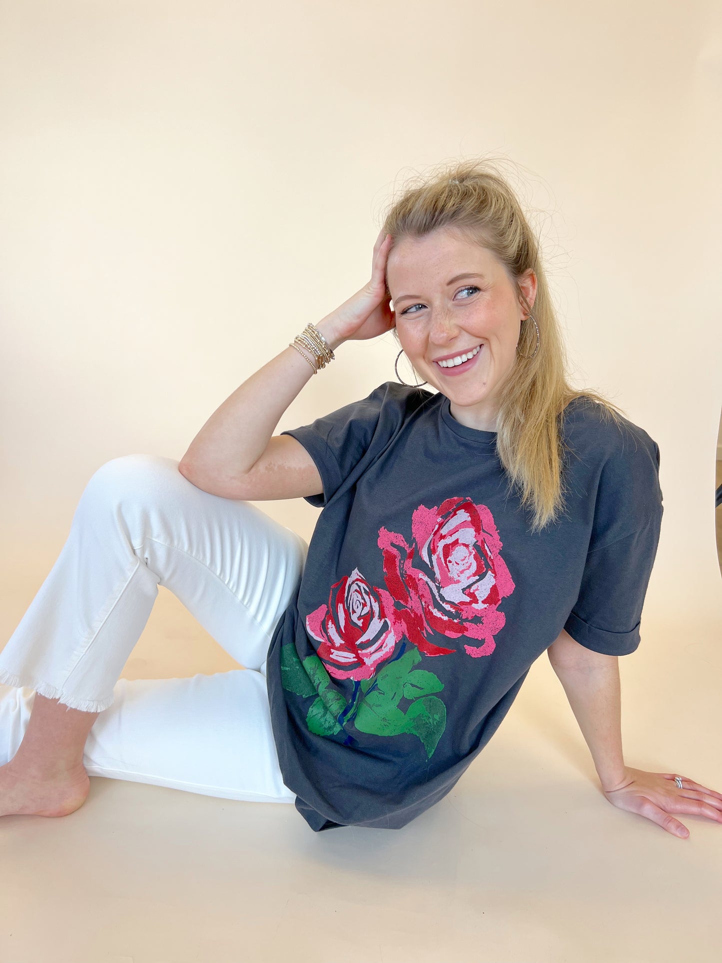 Smell the Roses Tee