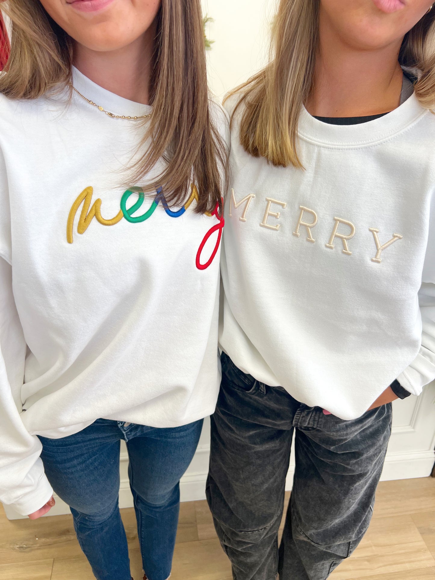 Multi Merry Sweatshirt