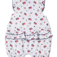 Star spangled playsuit w/ruffle 09991