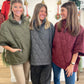 Stand Up Quilted Poncho