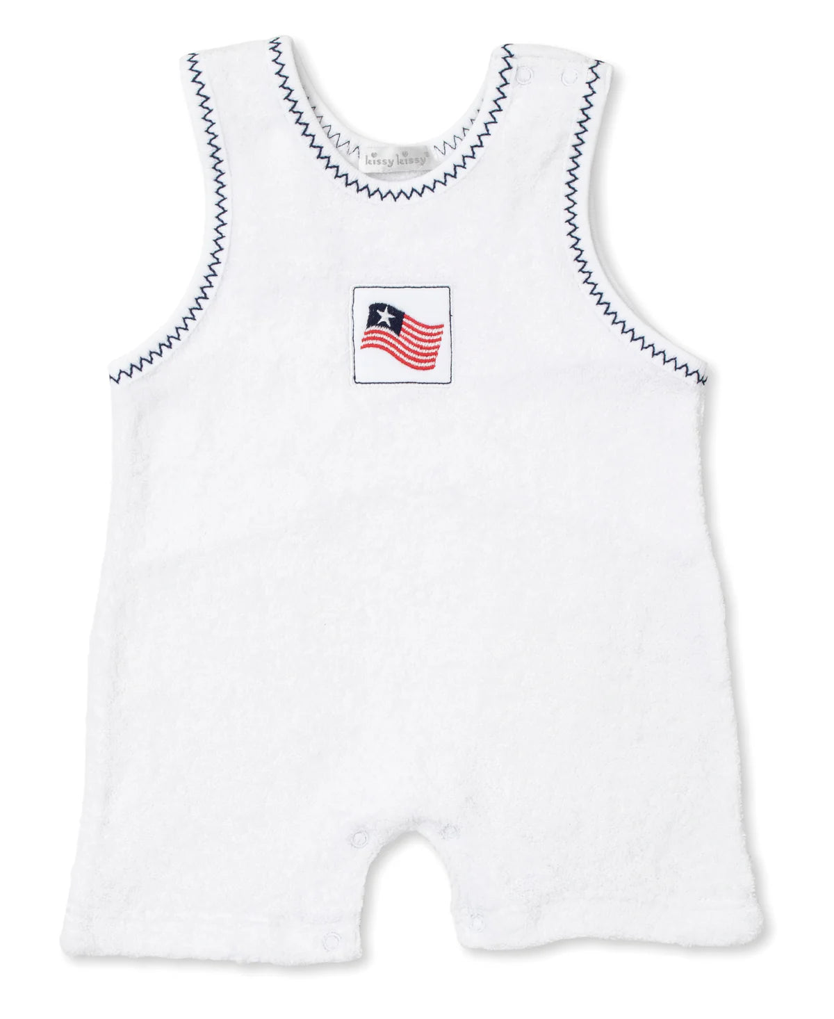 Star spangled Terry playsuit 09998I