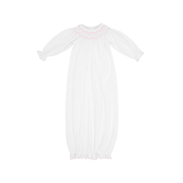 Sweetly Smocked Greeting Gown