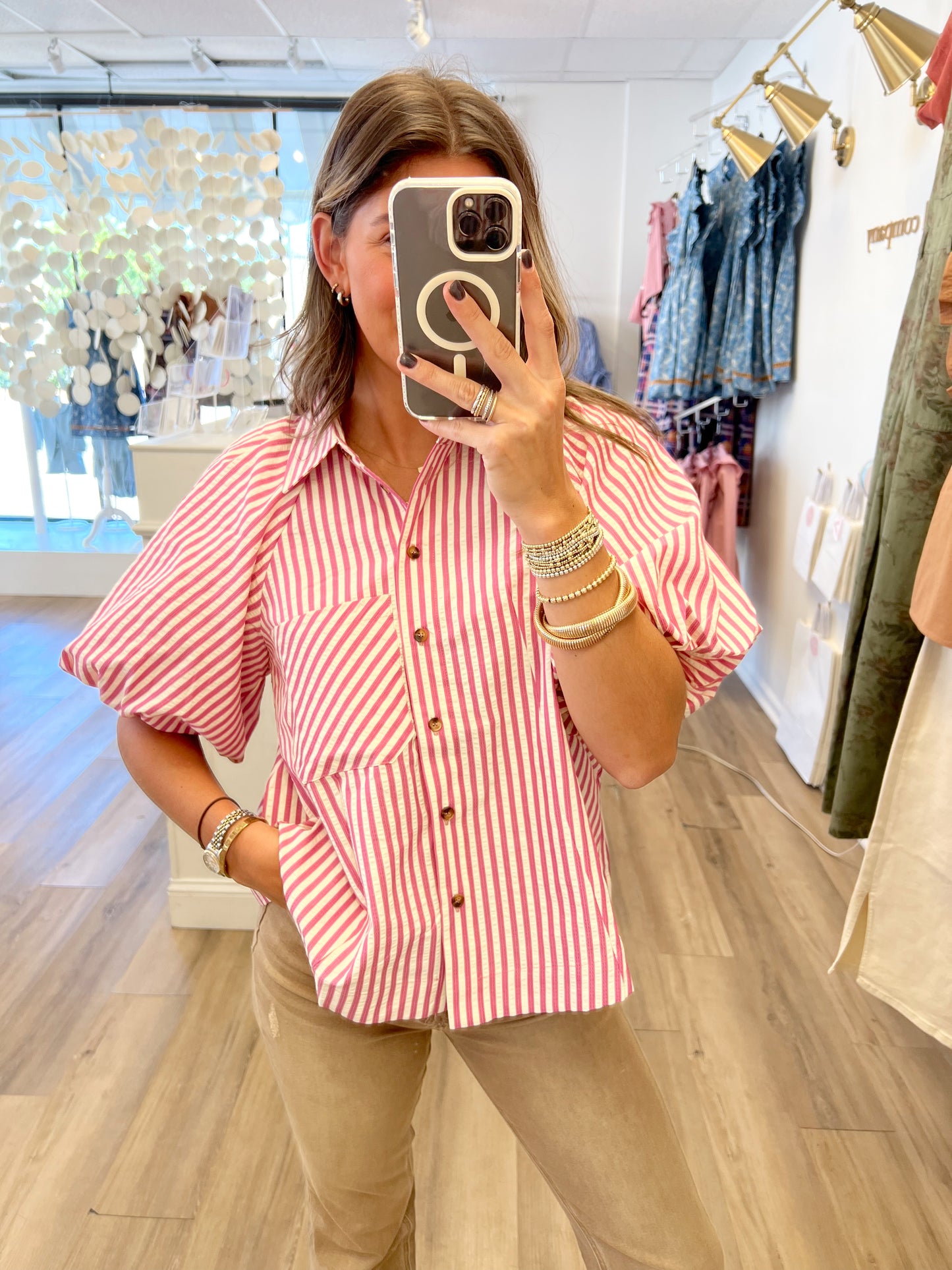 Berry Good Stripe Top