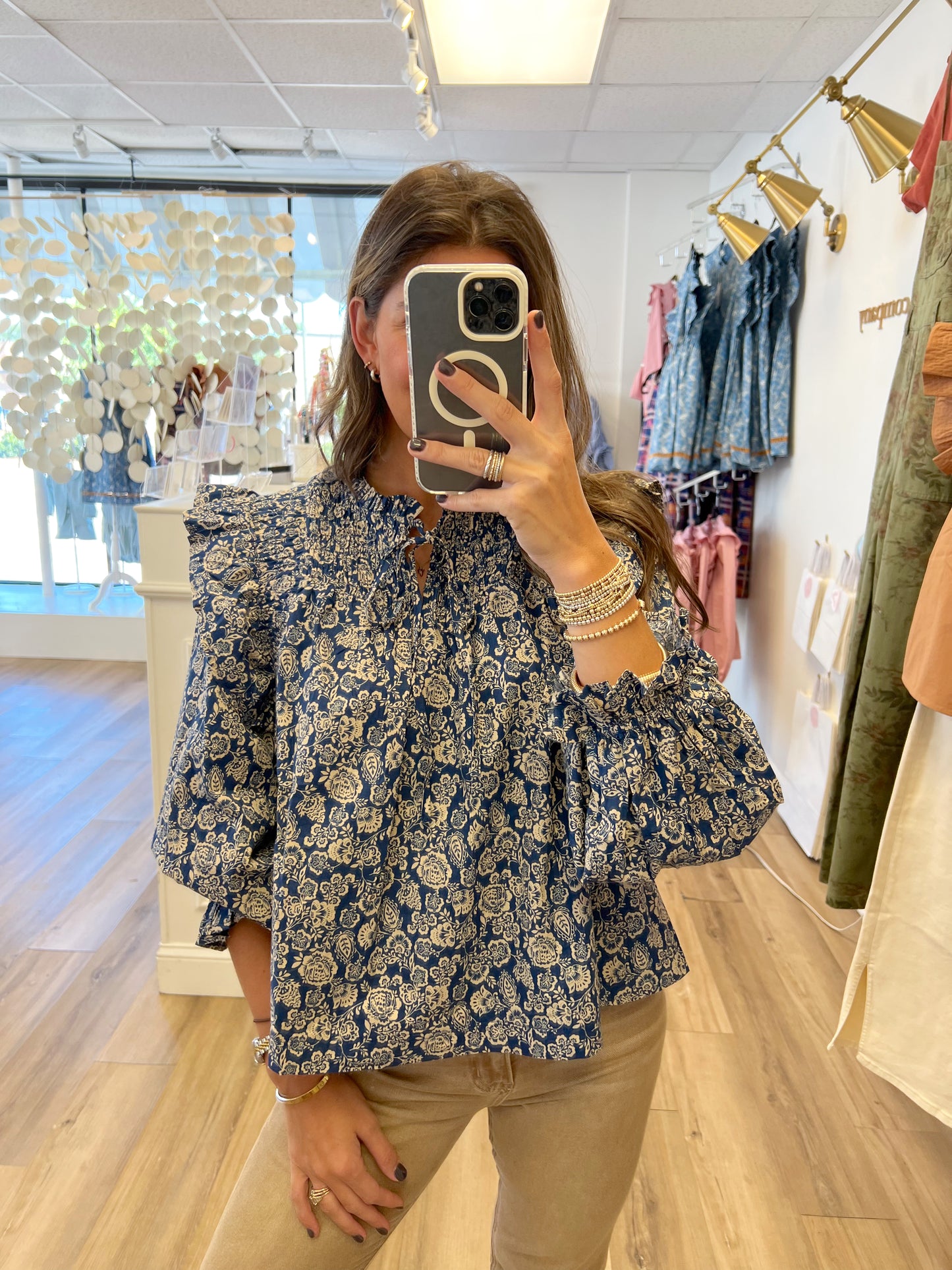 Royals Floral Blouse