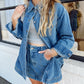 Oversized Denim Shirt