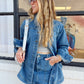 Oversized Denim Shirt