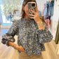 Royals Floral Blouse