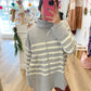 Stripe Tunic Sweater