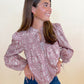 Quincy Smocked Top