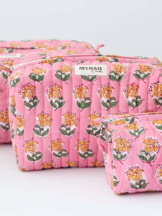 Bubblegum Motif Zipper Bag