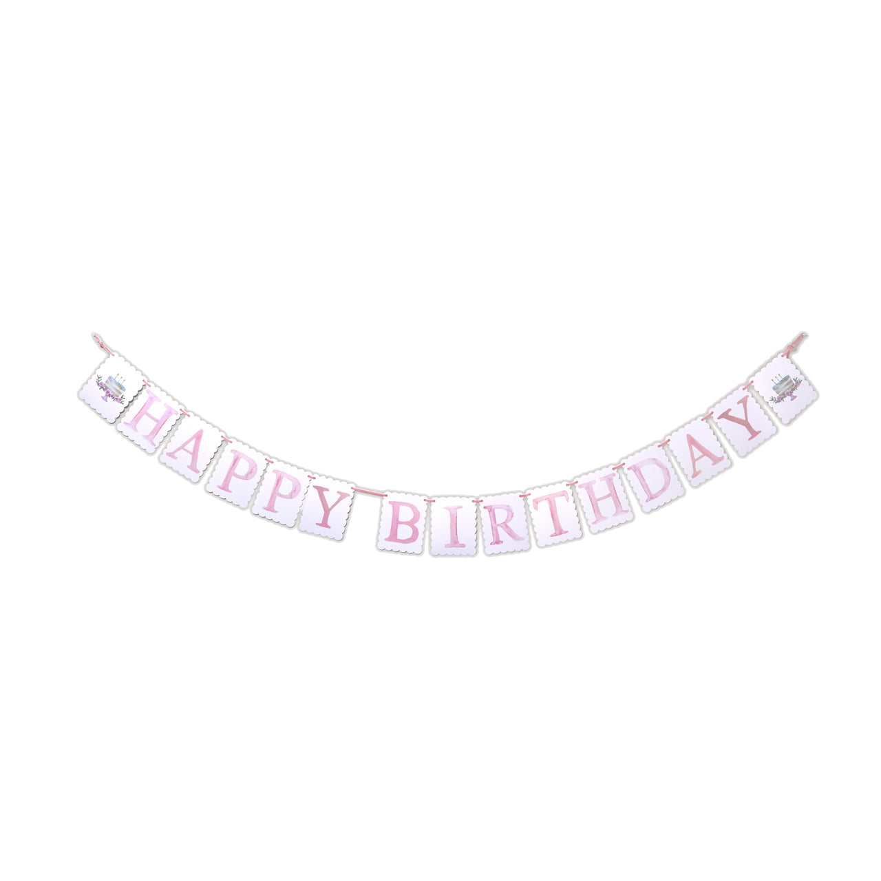 Happy Birthday reversible banner